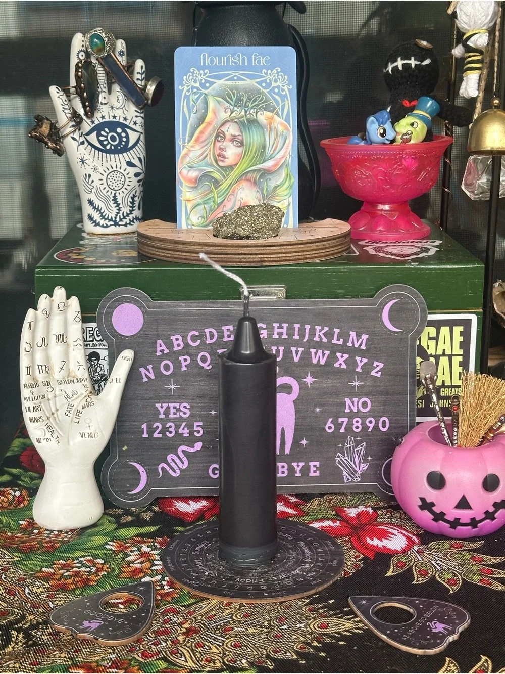 Black Jumbo Spell Candle